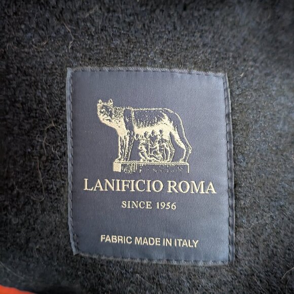 Johnnie-O Gerald Hooded Car Coat Navy Jacket with Hood - Picture 5 of 5